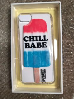 PINK CHILL BABE POPSICLE IPHONE 7 CASE