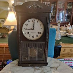 ANTIQUE JAPANESE PENDULUM CLOCK 