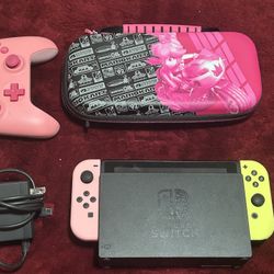 Nintendo Switch (with accessories and games)