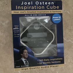 Joel Osteen Inspirational Cube NEW