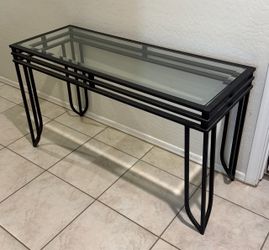 Entry Metal Table