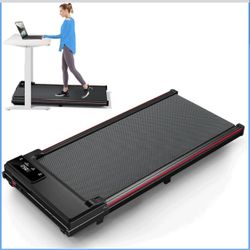 Walking Pad Treadmill, Portable Under Desk Treadmill, 2.5HP Folding Treadmills for Home Office, Portable treadmill Running Device for Home and Office 