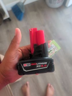 Milwaukee M12 RedLithium XC6.0 Battery