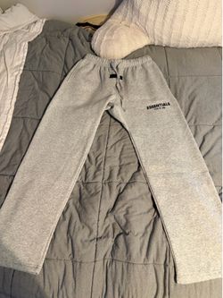 Open leg essential sweat pants