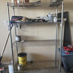 Metal Wire Storage Shelf