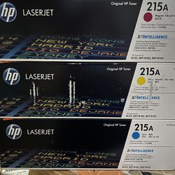 HP Laserjet Toner 215a ( Magenta Yellow And Cyan)