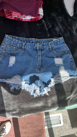 Size L -Women’s shorts 8/10 denim