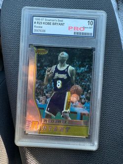 1996 Bowman's Best Basketball Kobe Bryant ROOKIE #R23 gem 10