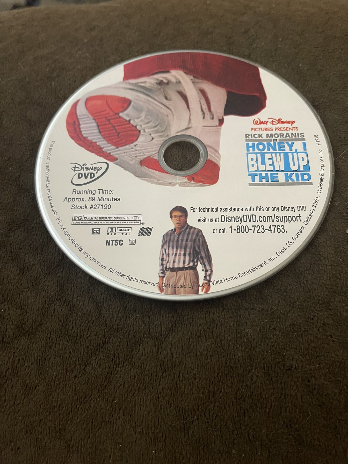 Honey I Blew Up The Kid DVD