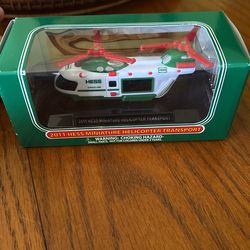 Collector 2011 Hess Miniature Helicopter 