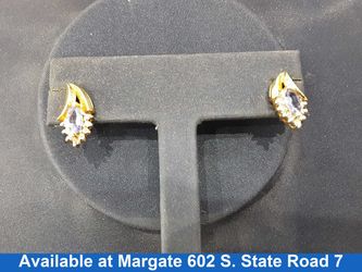 Jacket Earrings - Yellow Gold 14k (.585) 2.4 grams