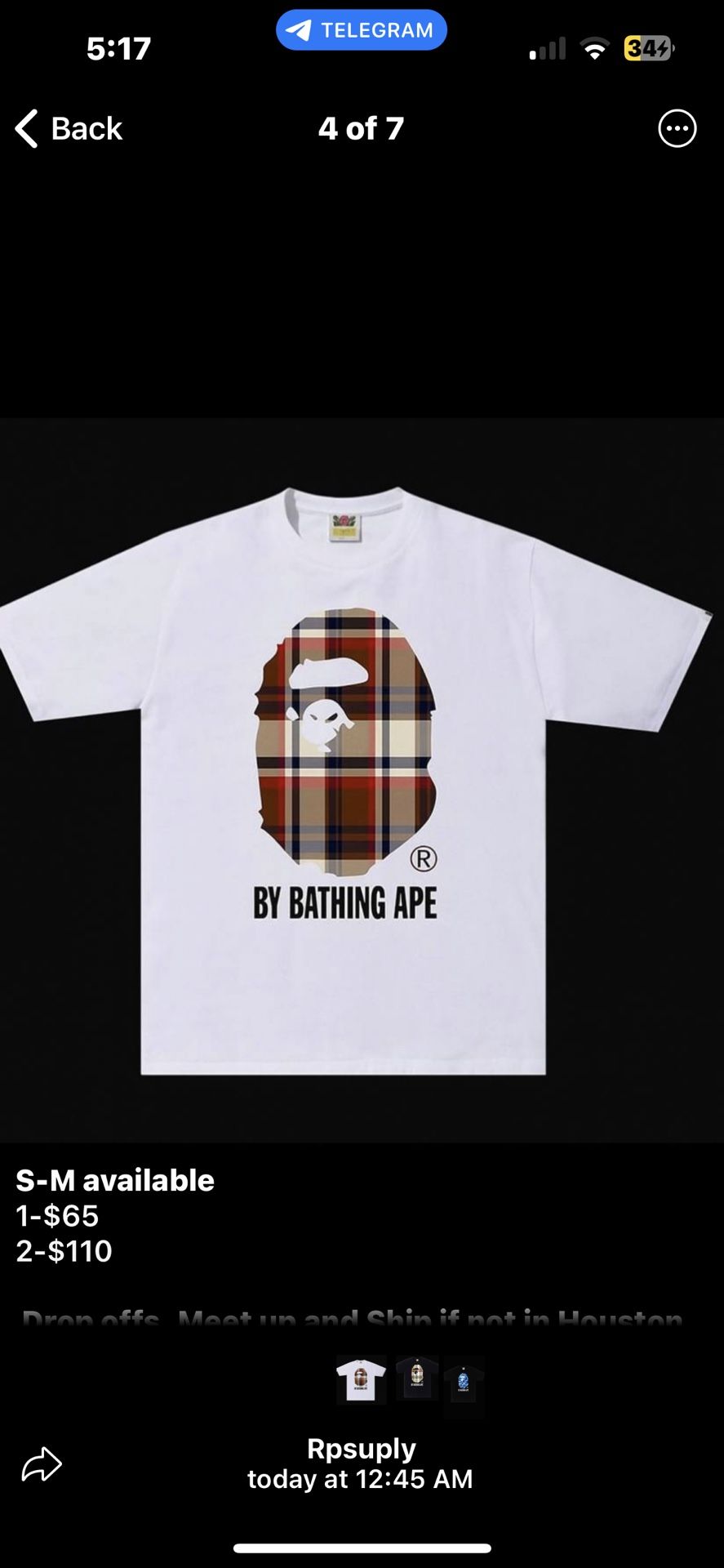 Bape Shirt