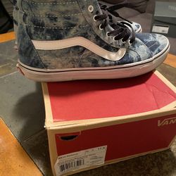 Denim Acid Wash Vans