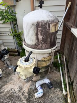 Pentair pool filter with multiport valve