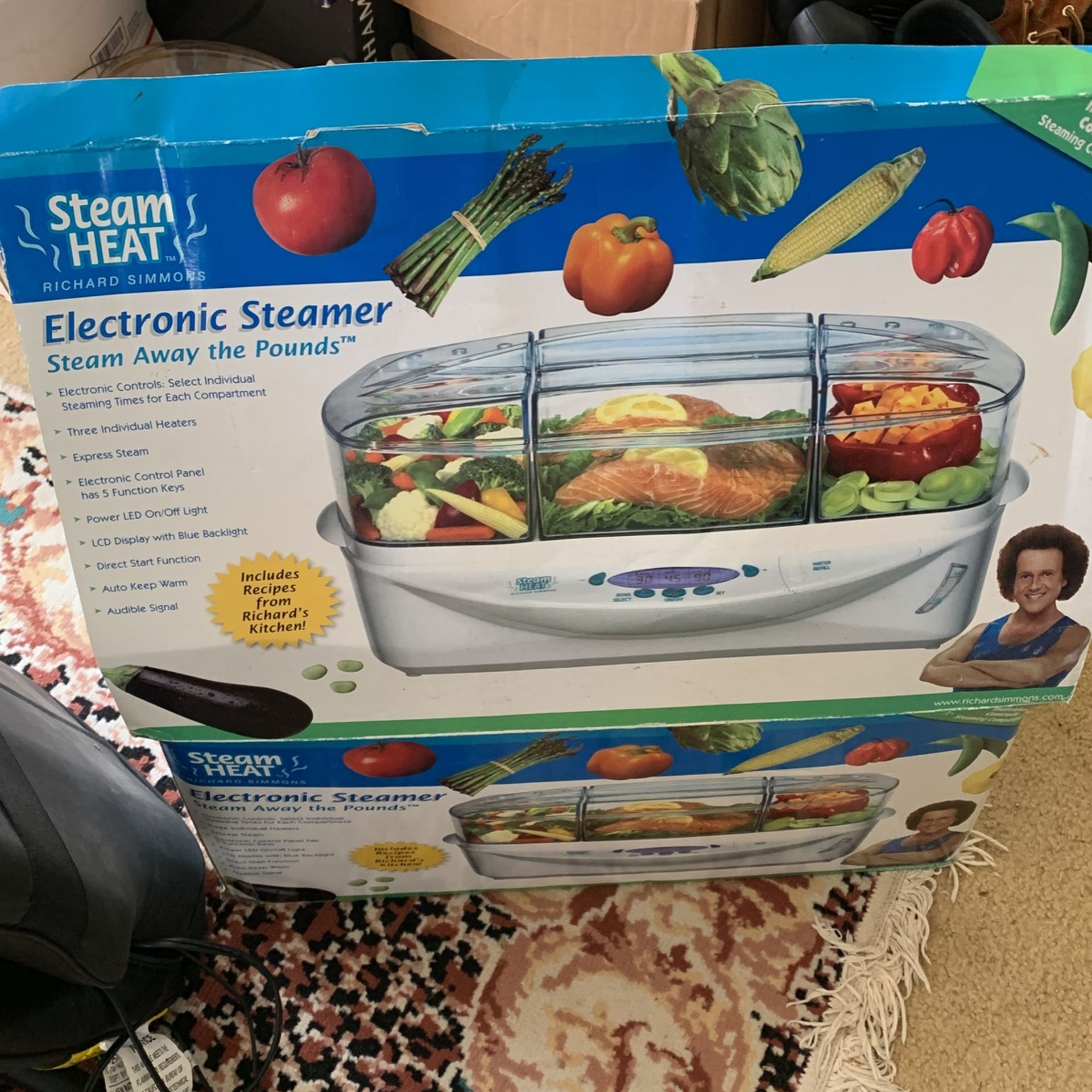 RICHARD SIMMONS ELECTRONIC STEAMER