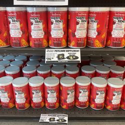 Super Fiber Psyllium Supplement 