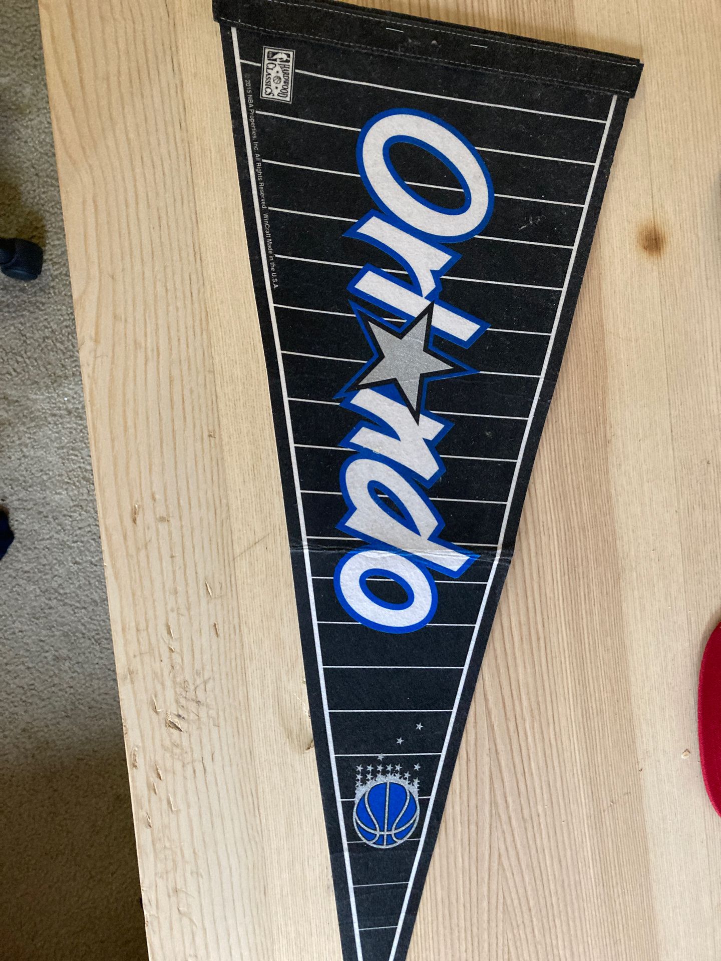 Old school orlando magic pennant