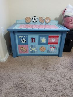 All Star Sports Toy Chest/Nursery Chest