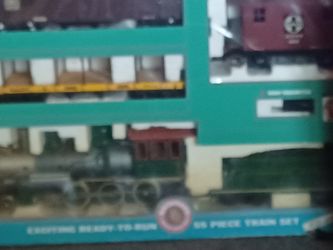 Exciting Ready Run 55 Piece Train Set