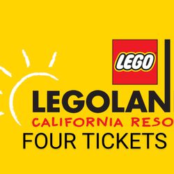 Legoland - Four Tickets (Please Read Before Replying)