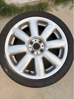17” mini cooper wheel