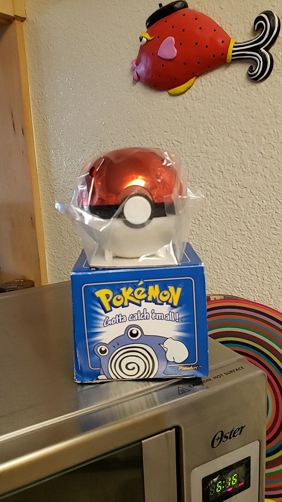 Pokemon Poliwhirl inbox to protect authenticity