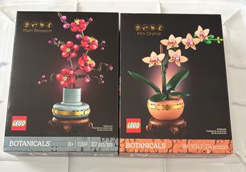 Lego Botanicals Set Both New