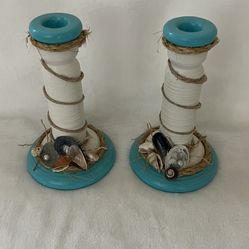 Beachy Candlesticks 