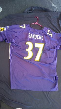 Vintage Baltimore Ravens Sanders jersey size 2x large authentic Reebok on field