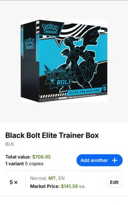 5 black bolt etbs