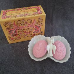 Vintage Avon Lovebirds Soap Dish