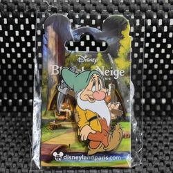 Disney Paris Snow White & The Seven Dwarfs Bashful Pin