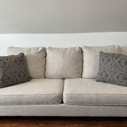 Couch with bed , width- 39inches,  height- 34inch,  length- 92inches