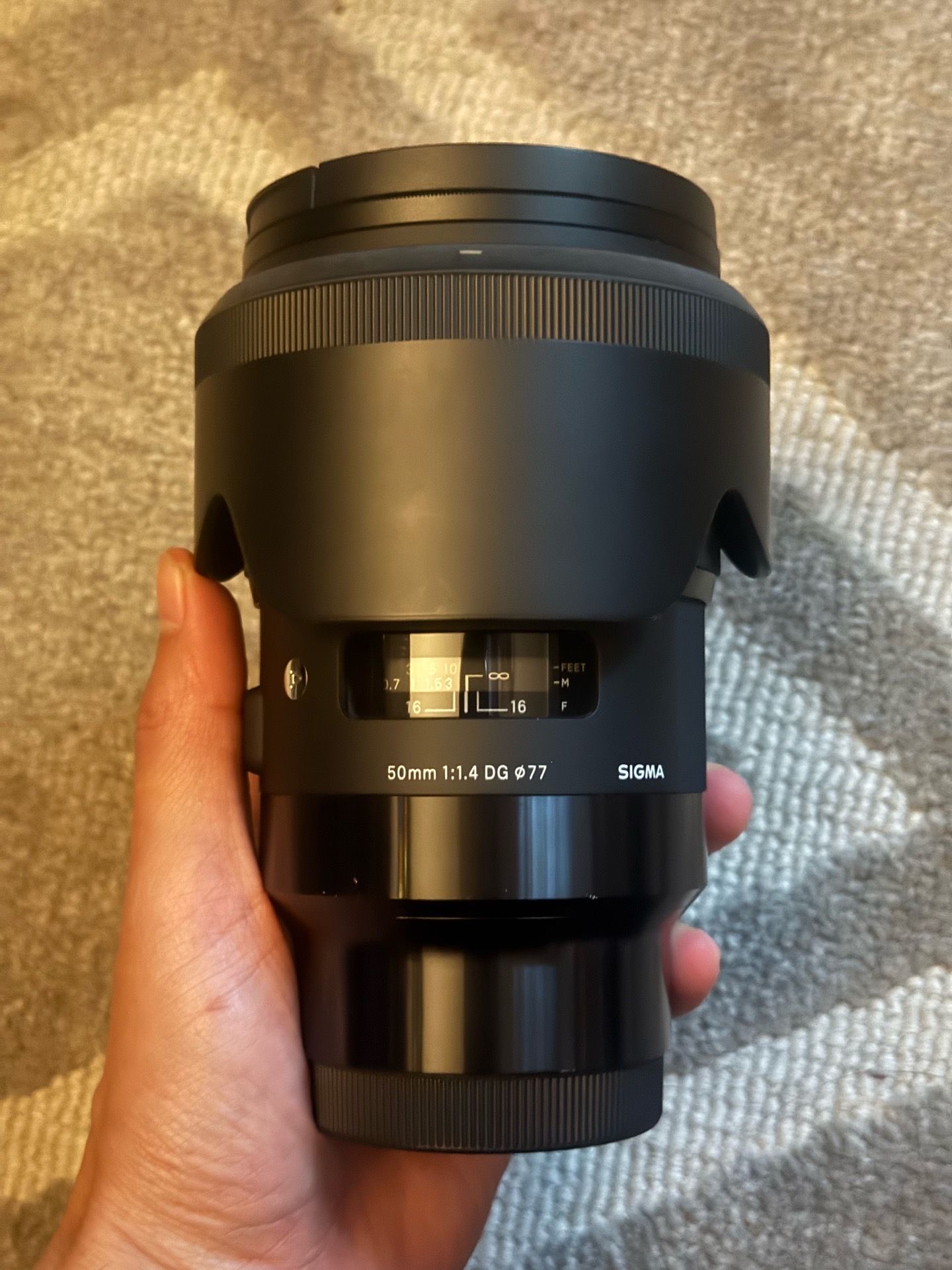 50mm 1:1.4 DG for Sony