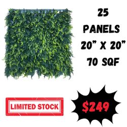 Ivy 25 Panels - 20”x20” 70SQF 