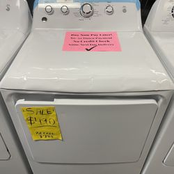 WHITE GAS GE DRYER