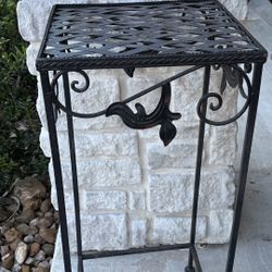 Wrought Iron Plant Stand 