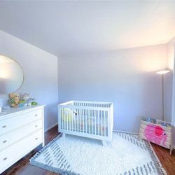 Babyletto White Hudson Convertible Crib With Newton Washable Mattress