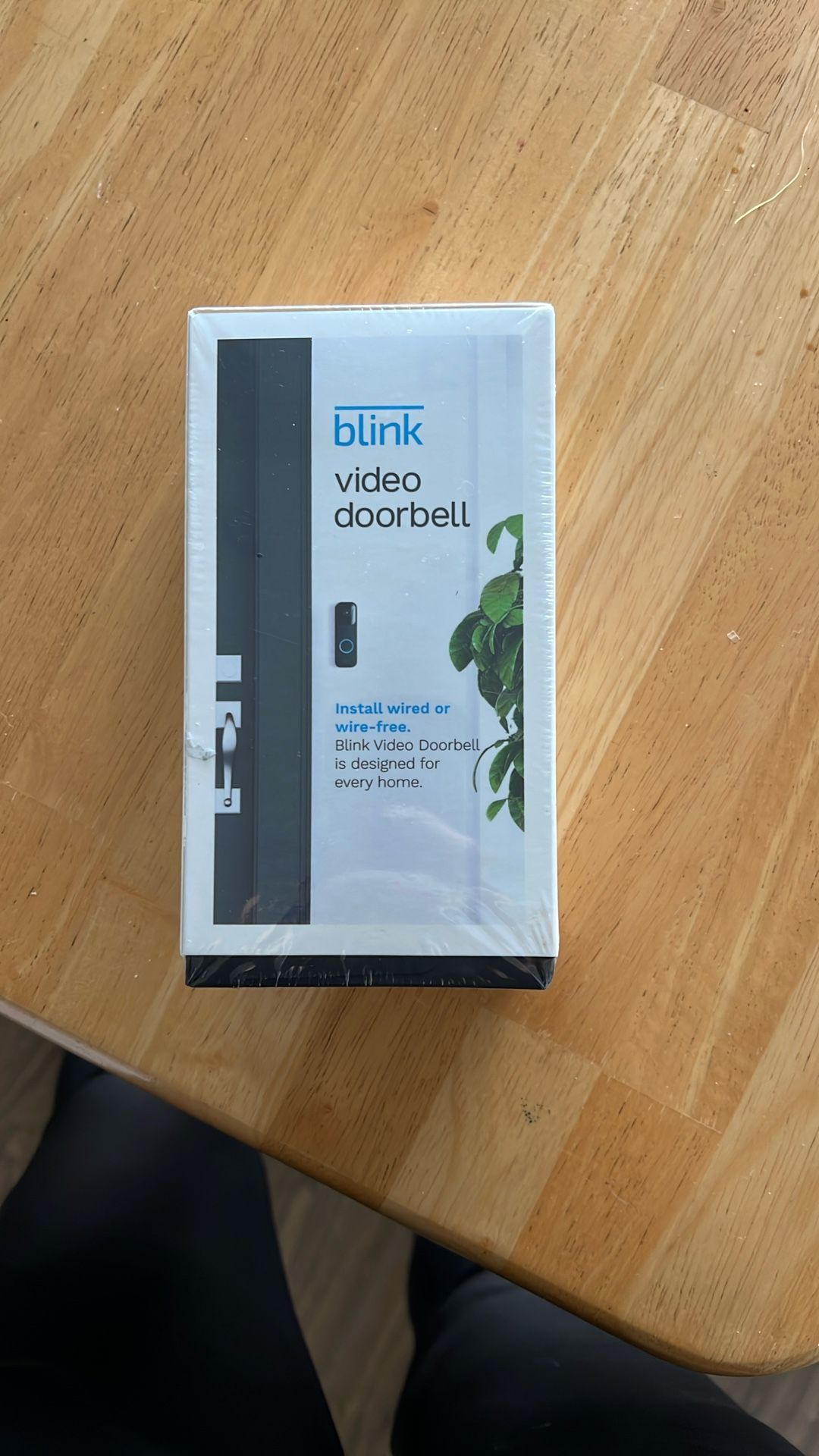 Unopened Blink Video Doorbell