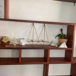 Gold Wall Candle Holders