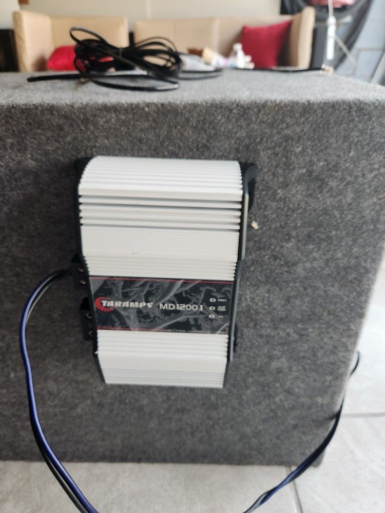 Custom Speaker Box.