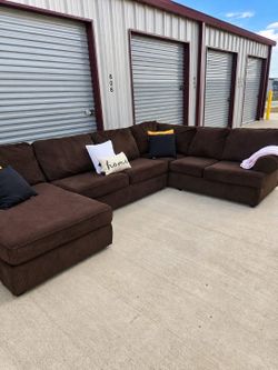 Brown Sectional Sofa