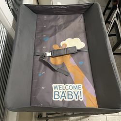 Foldable Changing Table w/ Wheels