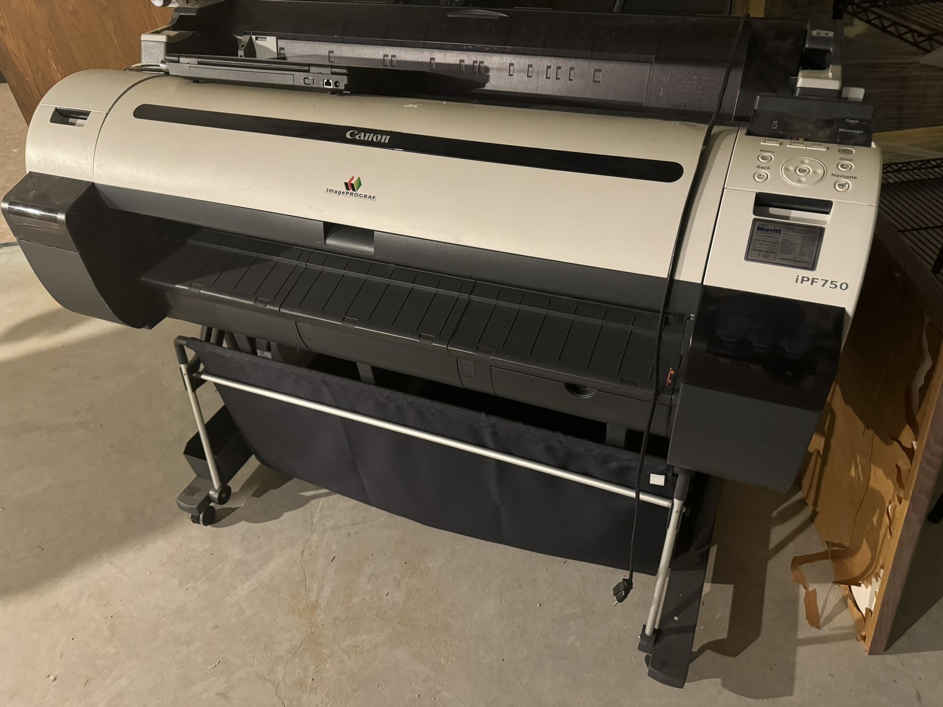 Canon IPF750 Large Format Printer
