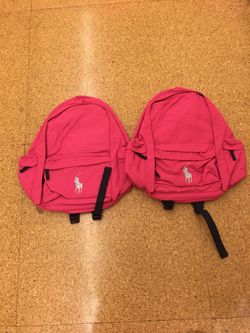 Ralph Lauren backpacks unisex pink new