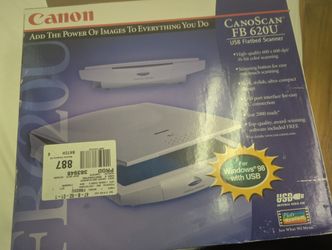 .escáner plano USB Canon CanoScan FB620U