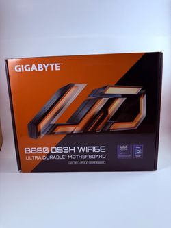 Gigabyte B860 DS3H WIFI6E Motherboard BRAND NEW IN BOX