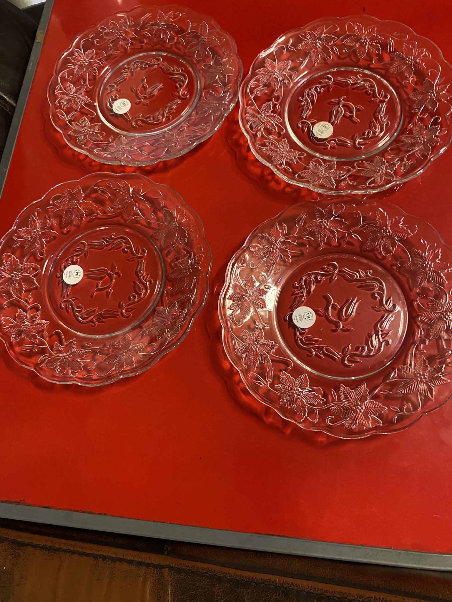 4 Platos Dé Princess House