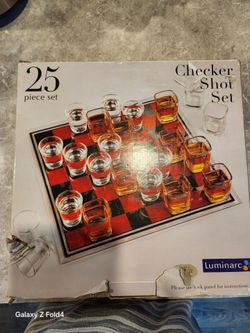 Luminarc Checker Shot Set 25 Piece