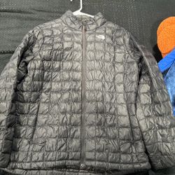 north face puffer sweater